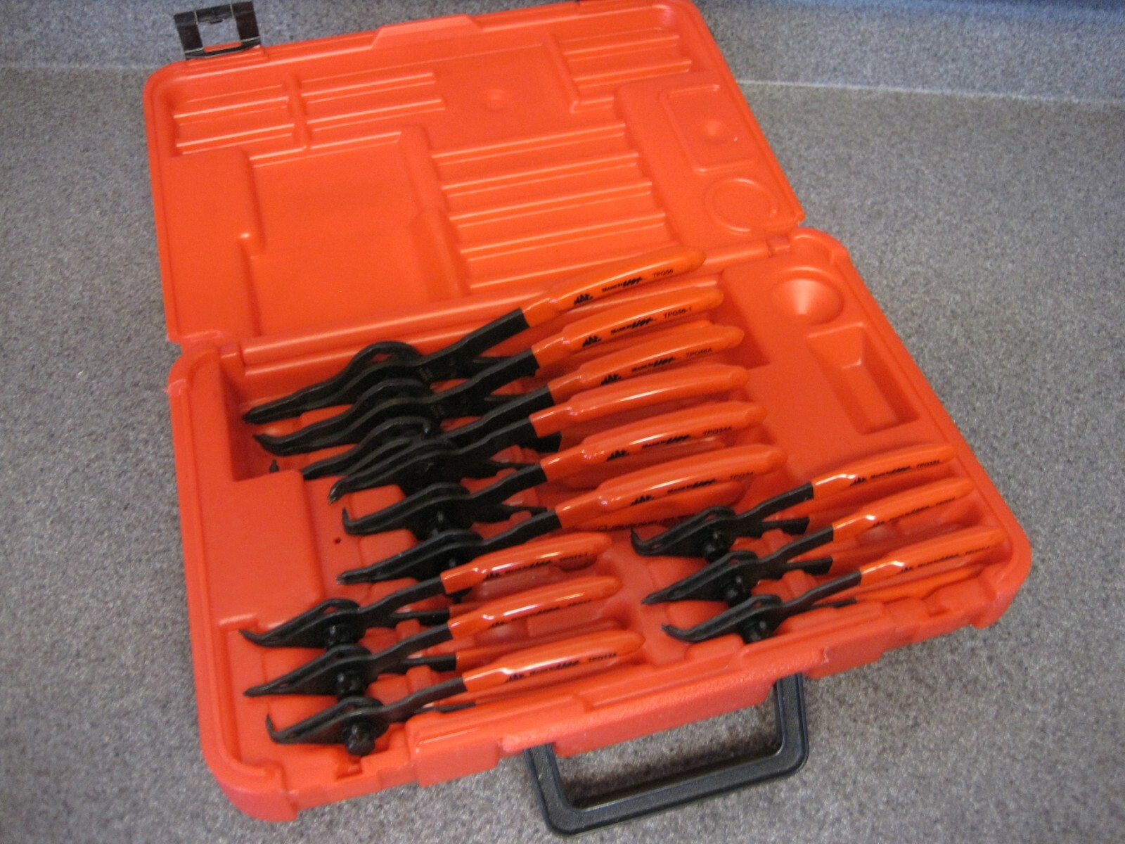Mac Tools Pk250 Snap Ring Plier Set Pliers Retaining Craftsman Snap