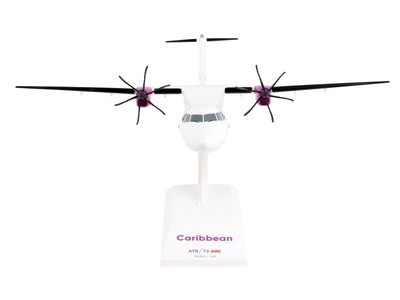 ATR 72-600 Commercial Aircraft ''Caribbean Airlines'' (9Y-TTI) White with Graphics