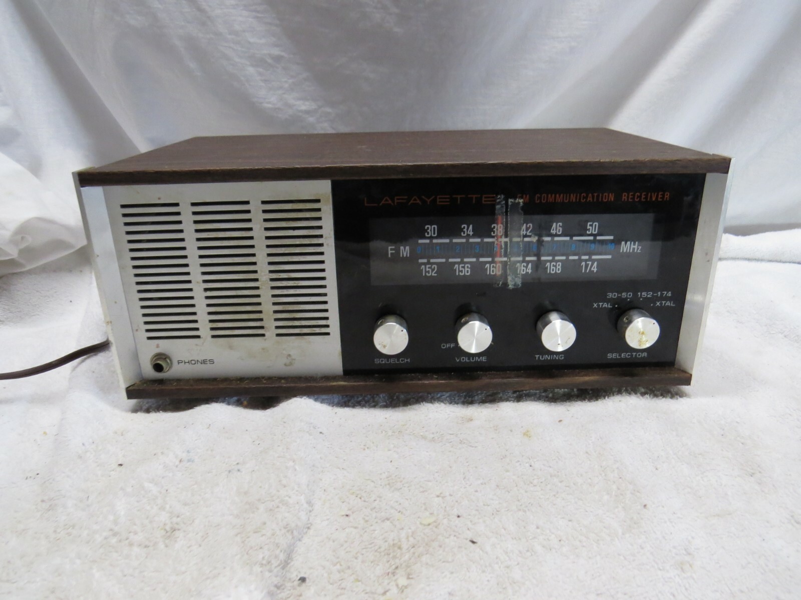 Vintage LAFAYETTE RADIO FM COMMUNICATION RECEIVER PF-175