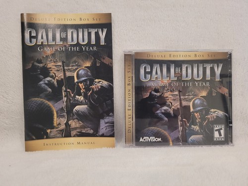 Call of Duty Deluxe Edition Box Set For PC COD 1 & United
