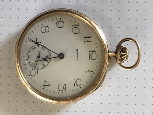 E. Howard Watch Co. Pocket Watch 14k Gold