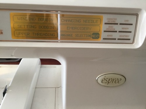 Babylock Espree Personal Embroidery Machine