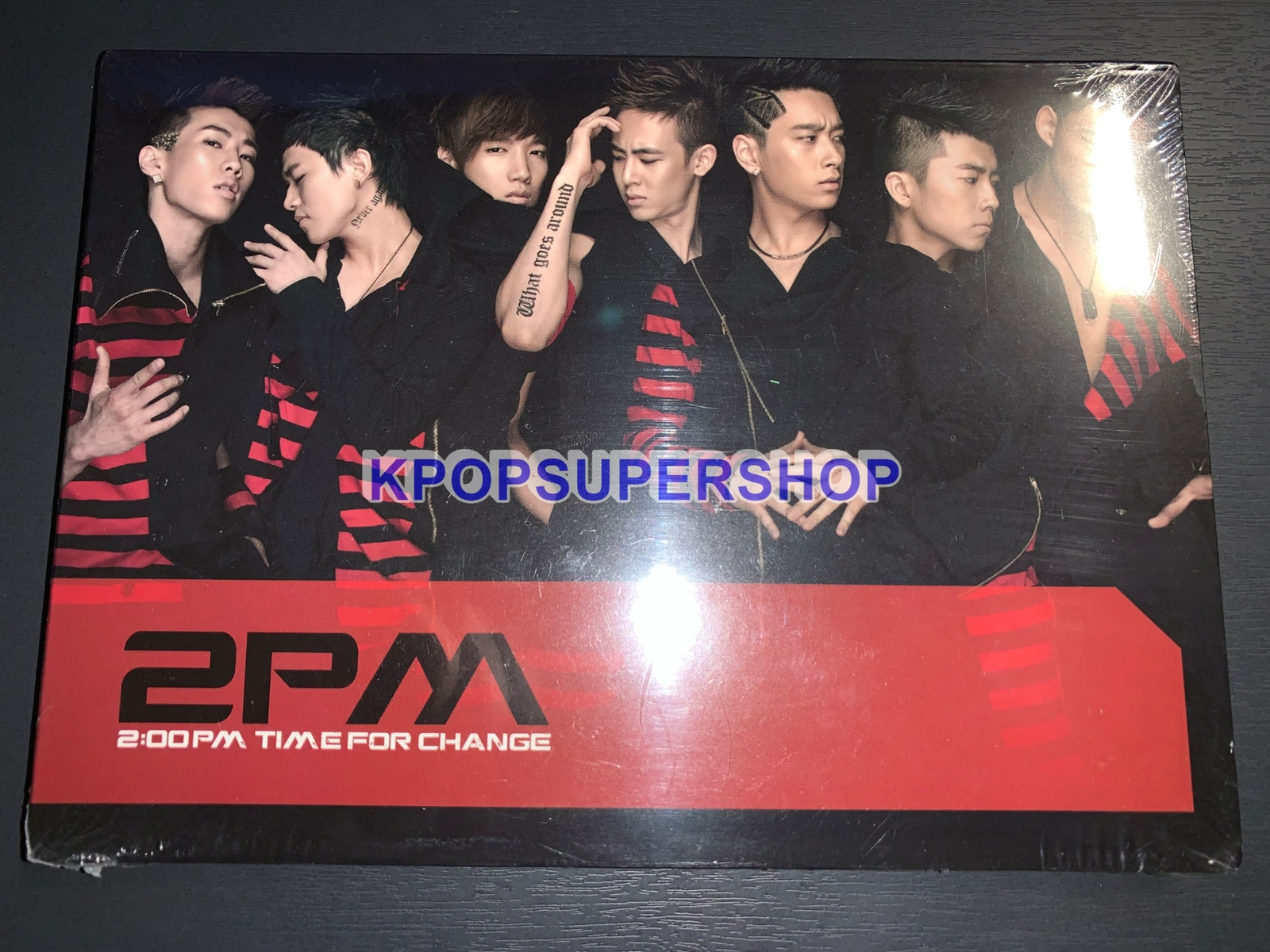 2PM 2nd Single Album Time for Change CD New Sealed Rare OOP