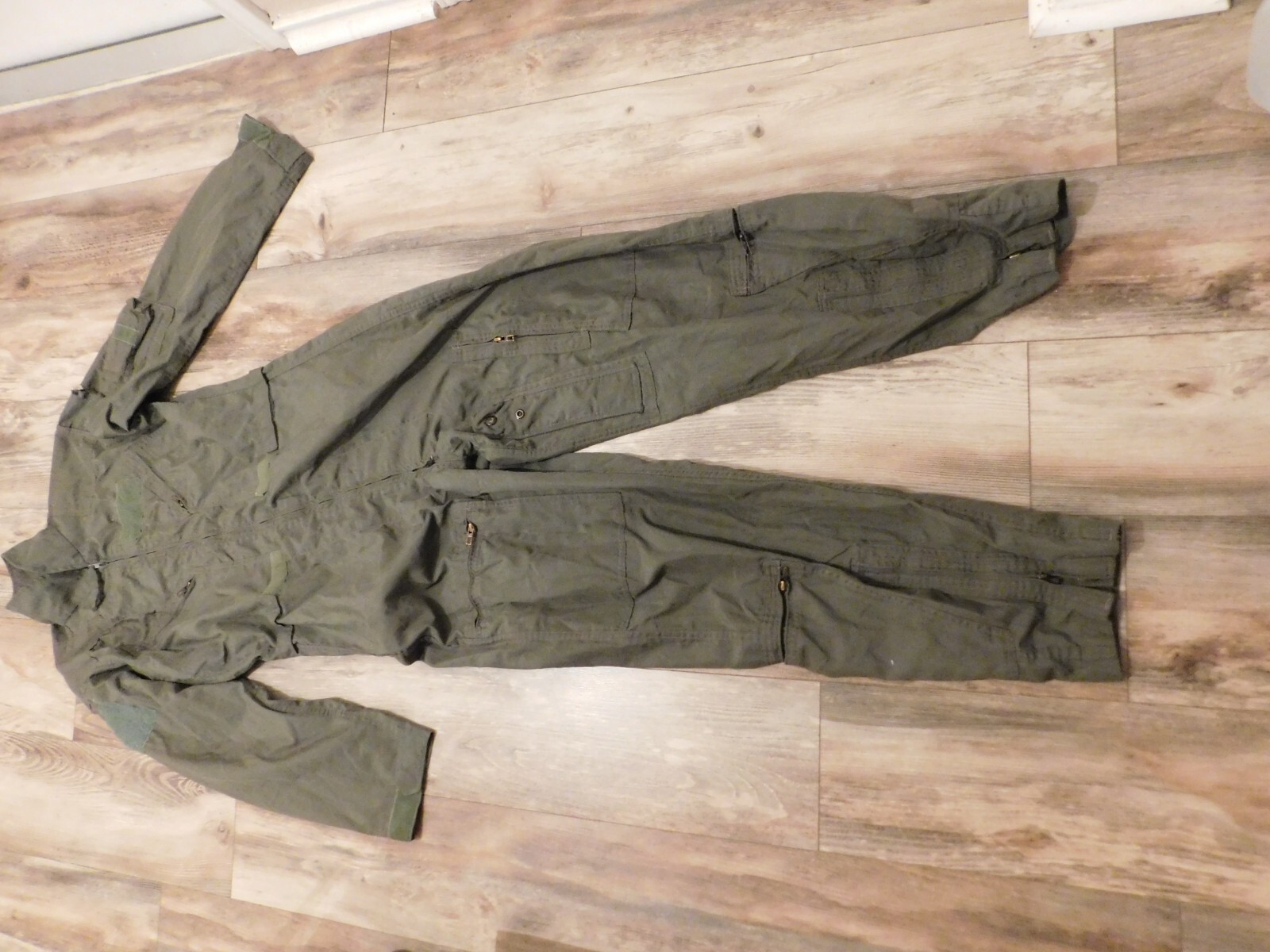 US ARMY NOMEX SUMMER FLYER'S FLIGHT SUIT CWU 27/P SIZE 40L