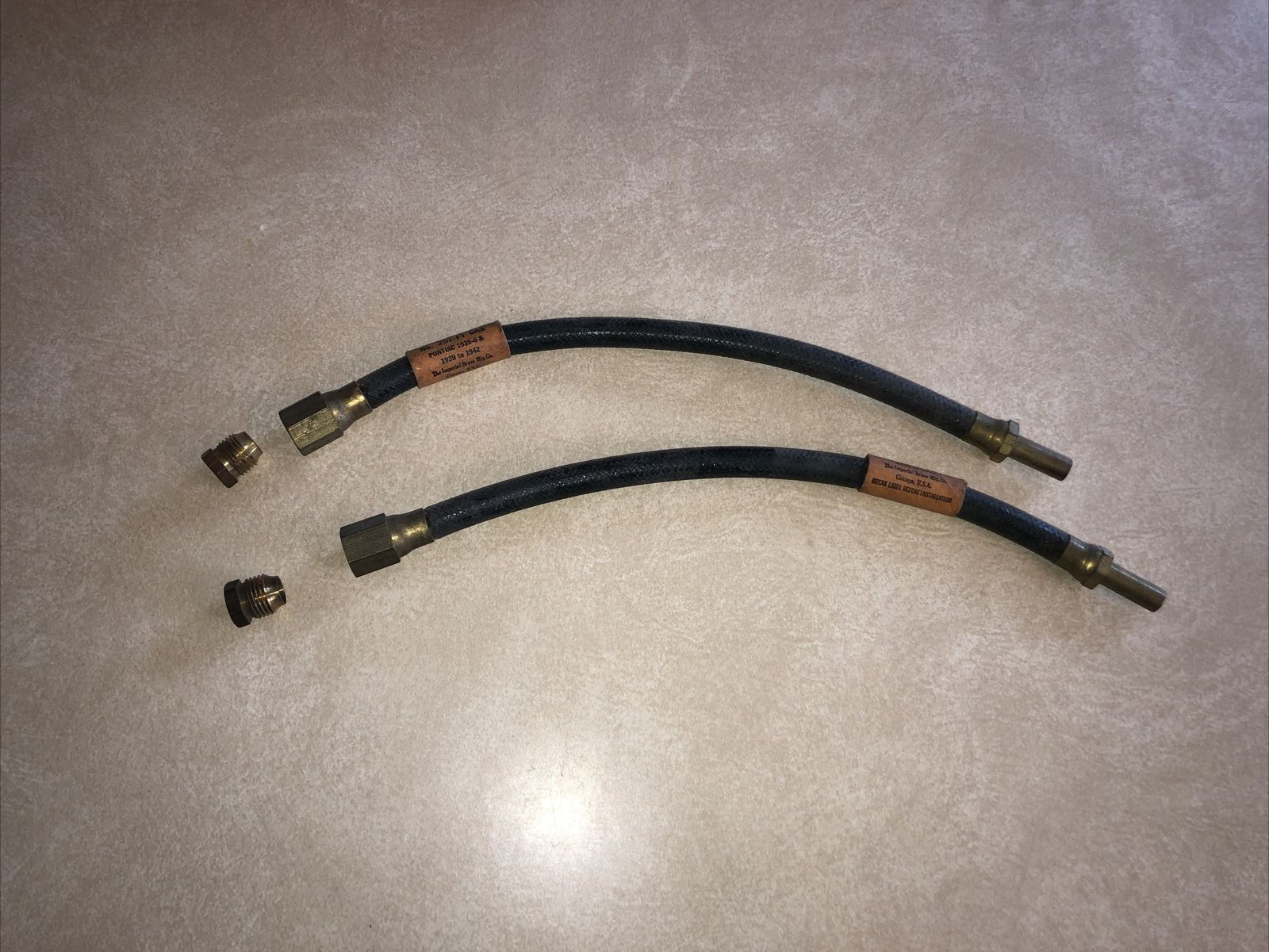 n line  preciaus  11、13 NOS - Imperial 257-FT Gas Line 1935-36 & 1939-50 Pontiac 11