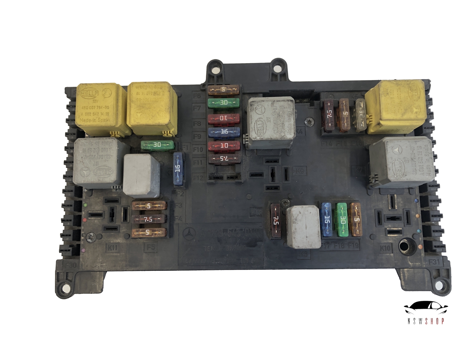まいεïз。 Control Unit Steuermodul Fuse Box Mercedes W639 Vito