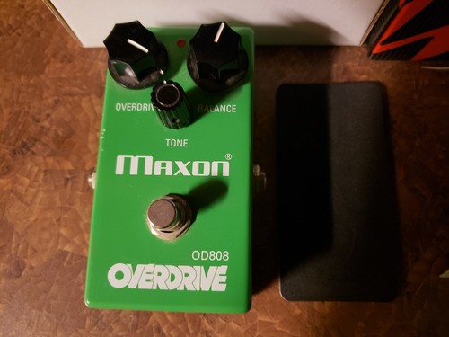 Maxon OD808 Overdrive Guitar Effect Pedal  ORIGINAL BOX  FREE SHIPPING