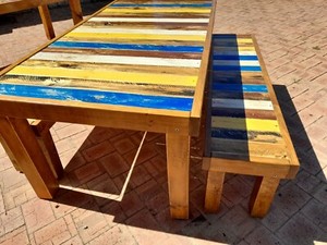 Brand new Rustic dining tables and benches | Outdoor Dining Furniture