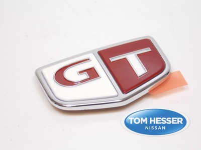 Emblems Automotive Nissan 626 24u00 Oem Radiator Grill Front Badge For Gtr R33 Gt R Red R
