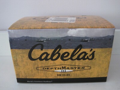 New & Sealed Cabela's Depthmaster III-45 Line Counter Reel DM III-45