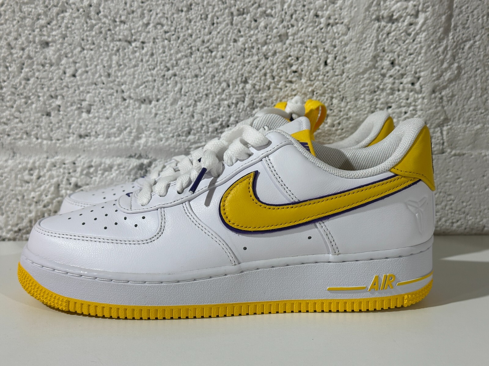 NEW Nike Air Force 1 Low Kobe Bryant Lakers FZ1151-100 Men's