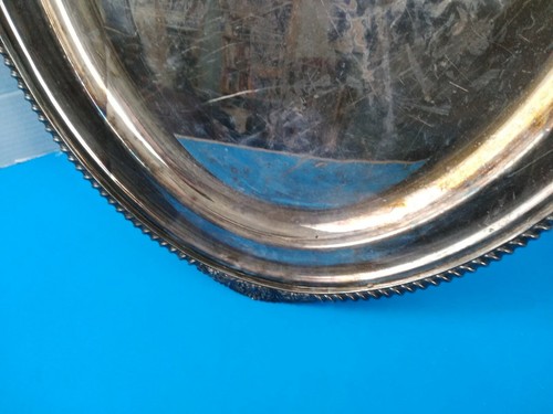 Extra Large Antique England #4406 Serving Platter Heavy Duty