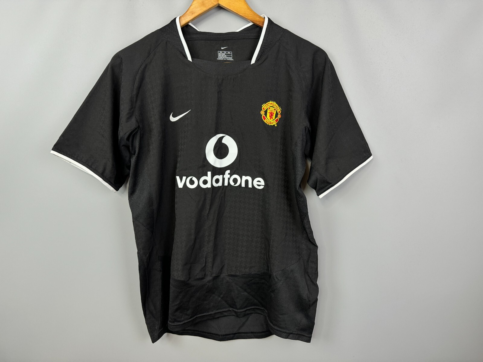 nike マンチェスターユナイテッドユニホーム　サイン入り　2003年シーズン？ MANCHESTER UNITED 2003 2005 AWAY SHIRT FOOTBALL SOCCER NIKE