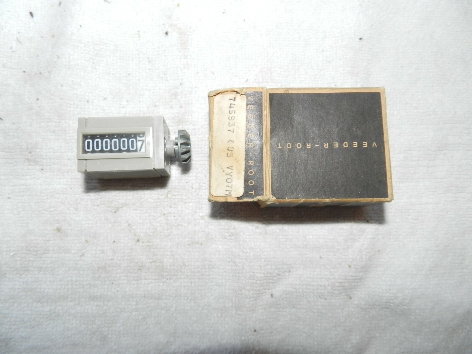 VEEDER-ROOT 745937 003 VY07M 7 digit counter NOS | eBay
