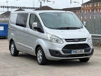 2013 Ford Transit Custom 2.2 TDCi 155ps Low Roof Crew/Cab Limited Van PANEL VAN 
