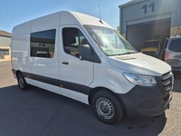 2021 Mercedes-Benz Sprinter 314 MWB 6 seat COMBI CREW VAN, Eu6 PANEL VAN Diesel 