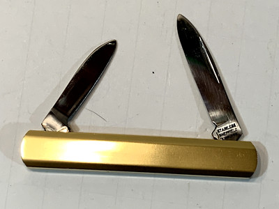 Vintage Stainless Sheffield England 2 Blade Pocket Knife
