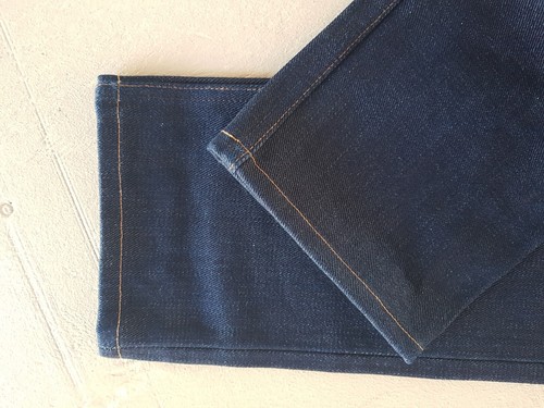 Vintage Men's UB221 Tapered 21 oz Selvedge ROW Denim Jeans size 32 x 29