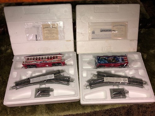 BACHMANN HAWTHORNE VILLAGE SPIRIT OF AMERICA TRAIN SET 12 PC LARGE SET