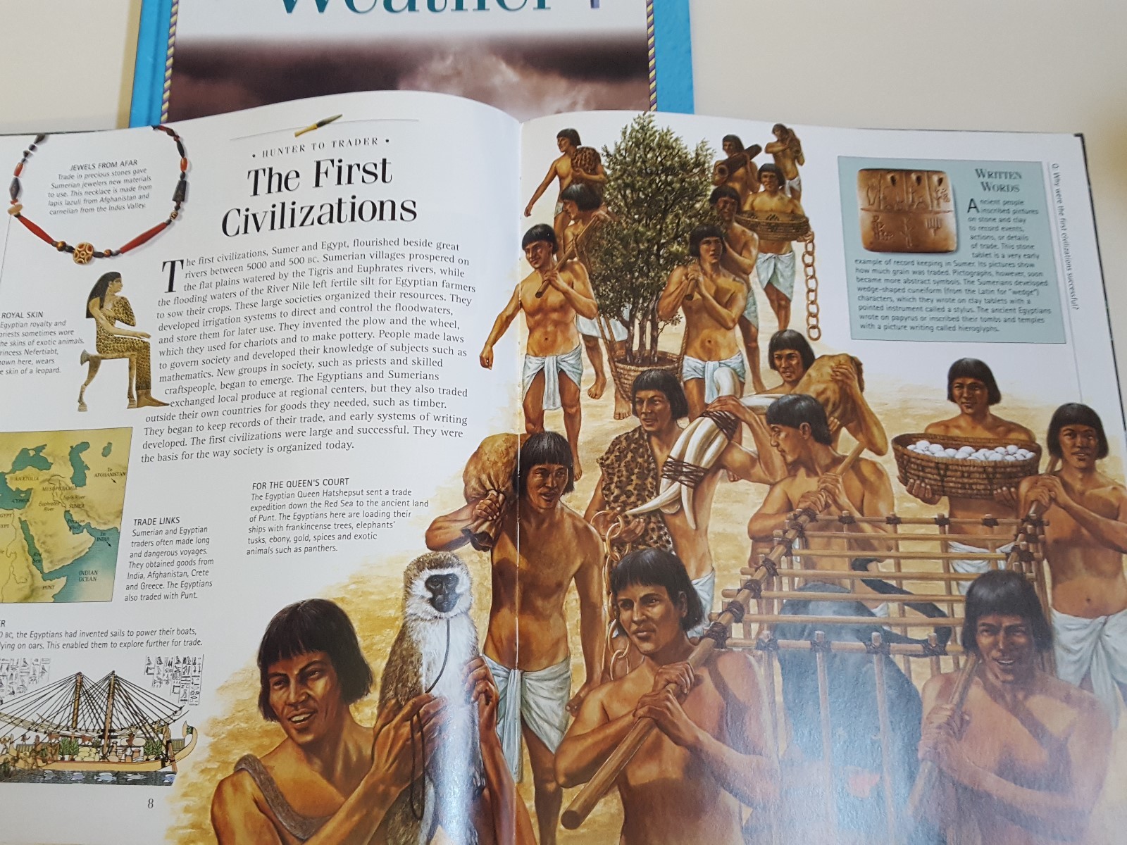 Lot of 6 Children's Hardcover Books Nonfiction Topical Weather Explorers Planets