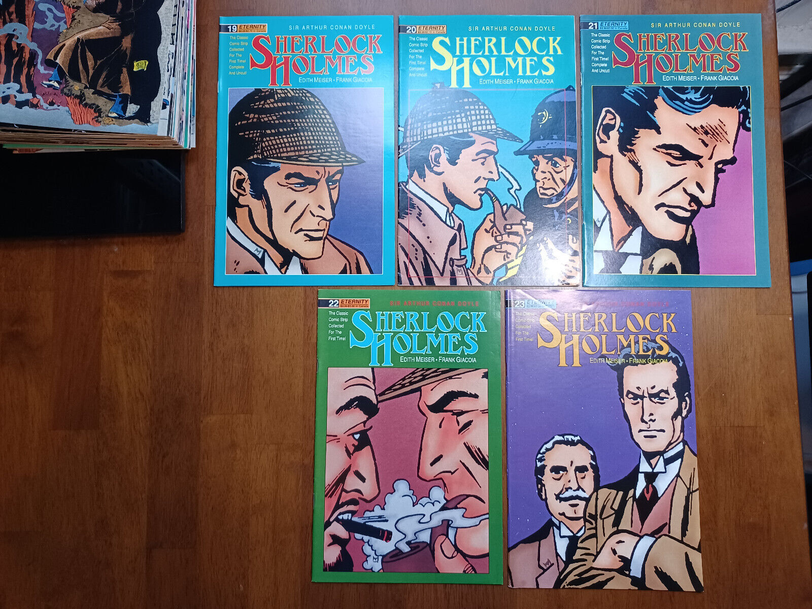 ::Sherlock Holmes Eternity Comics LOT of 43 Books 6 Complete Runs Jr Gaslight MORE