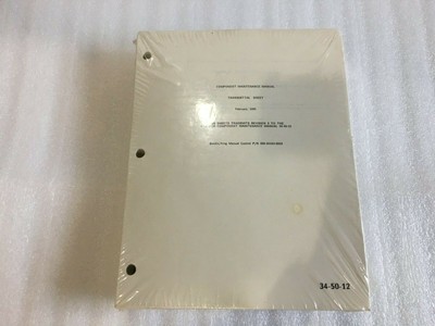 Bendix/King KNR 6030 Component Maintenance Manual P/N 006-05163-0003 NEW