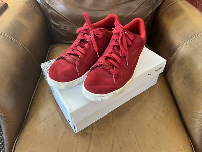 PUMA SHOES SIZE 13 MEN'S RED ATHLETIC 