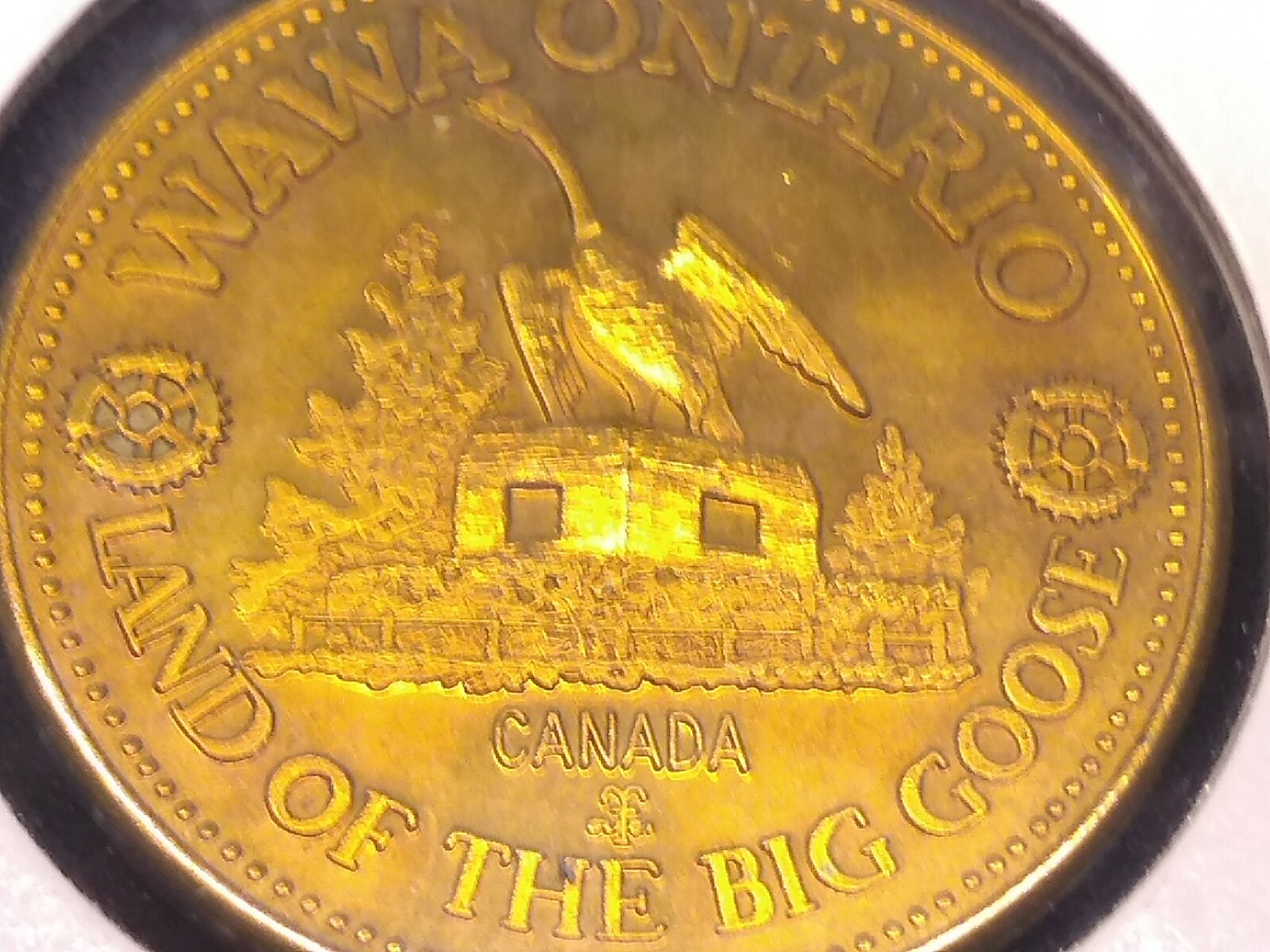 1999 Wawa Ontario $3 Trade token Rotary Club