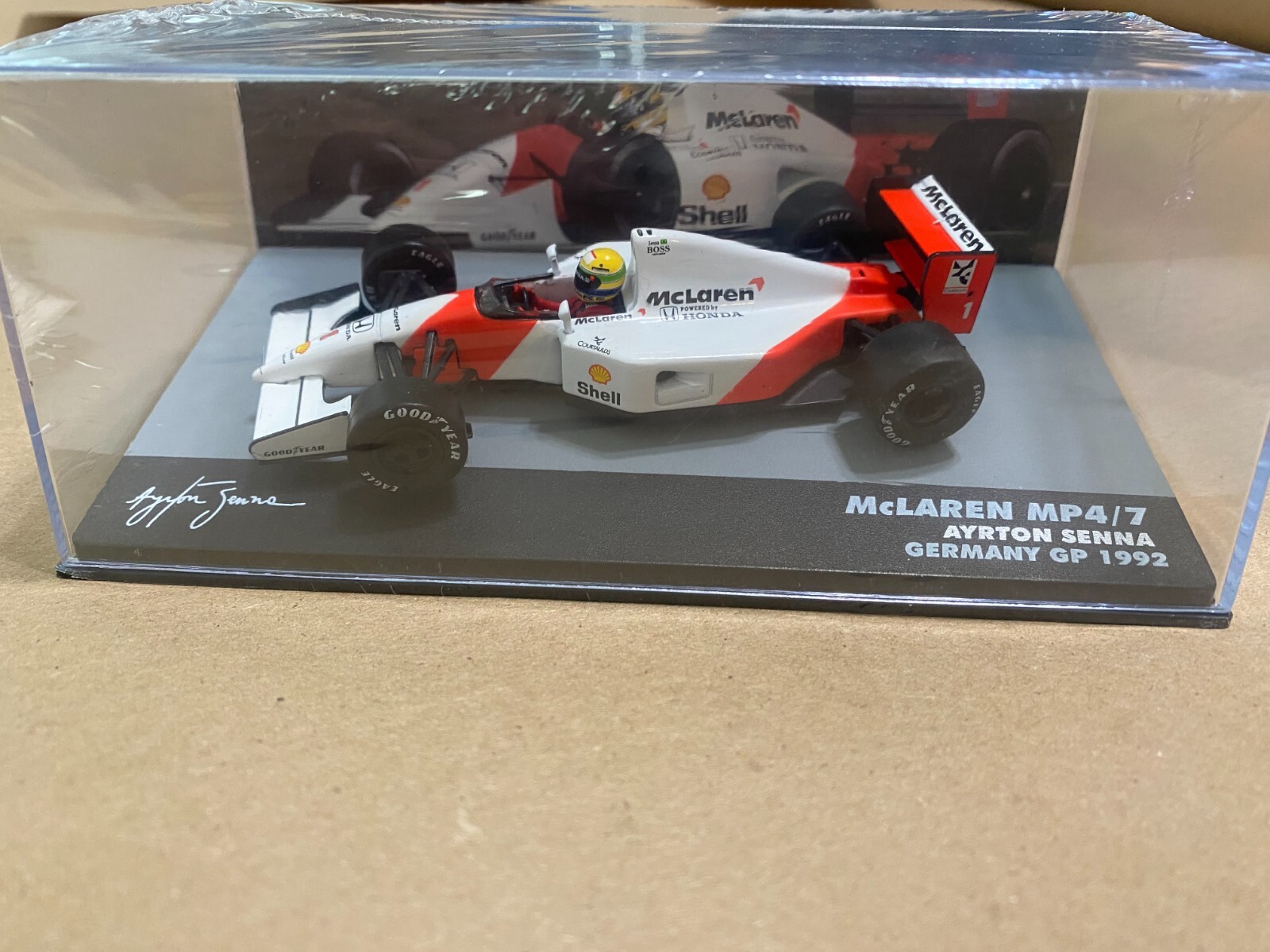 ミニカー ayrton senna mclaren honda MP4/7 $_32.JPG?set_id=880000500F
