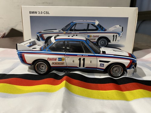 AUTOart BMW 3.0 CSL 1:18 BMW 3.0 CSL 1971 Orange 1⁄18 Minichamps