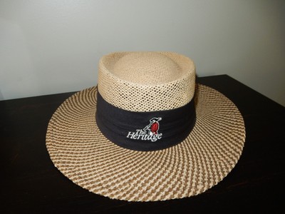 ping straw golf hat