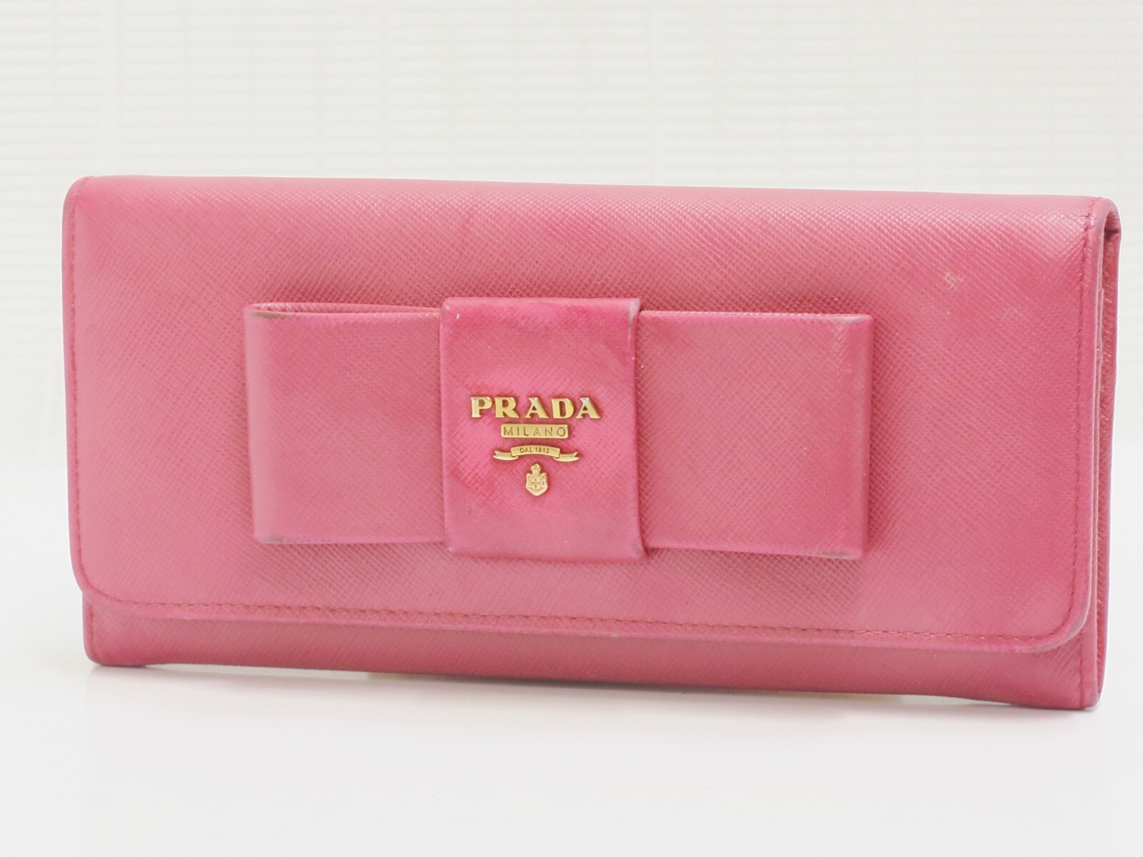 【美品】PRADA SAFFIANO LEATHER WALLET Prada Saffiano Leather Wallet | Saks Fifth Avenue