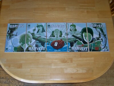 HARVEST -- Issue 1 2 3 4 5 -- Complete Horror Run 1-5 -- IMAGE Comics