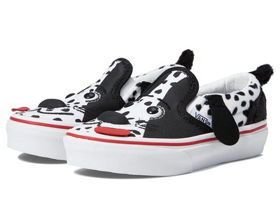 Кроссовки и спортивная обувь для мальчиков Vans Kids Dog Slip-On (Little Kid)