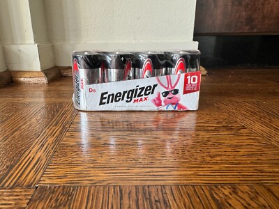Energizer MAX D Batteries (8 Pack), D Cell Alkaline Batteries - New