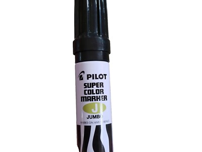 Pilot Jumbo Refillable Permanent Marker Chisel Tip Black SC-6600 Heavy Duty