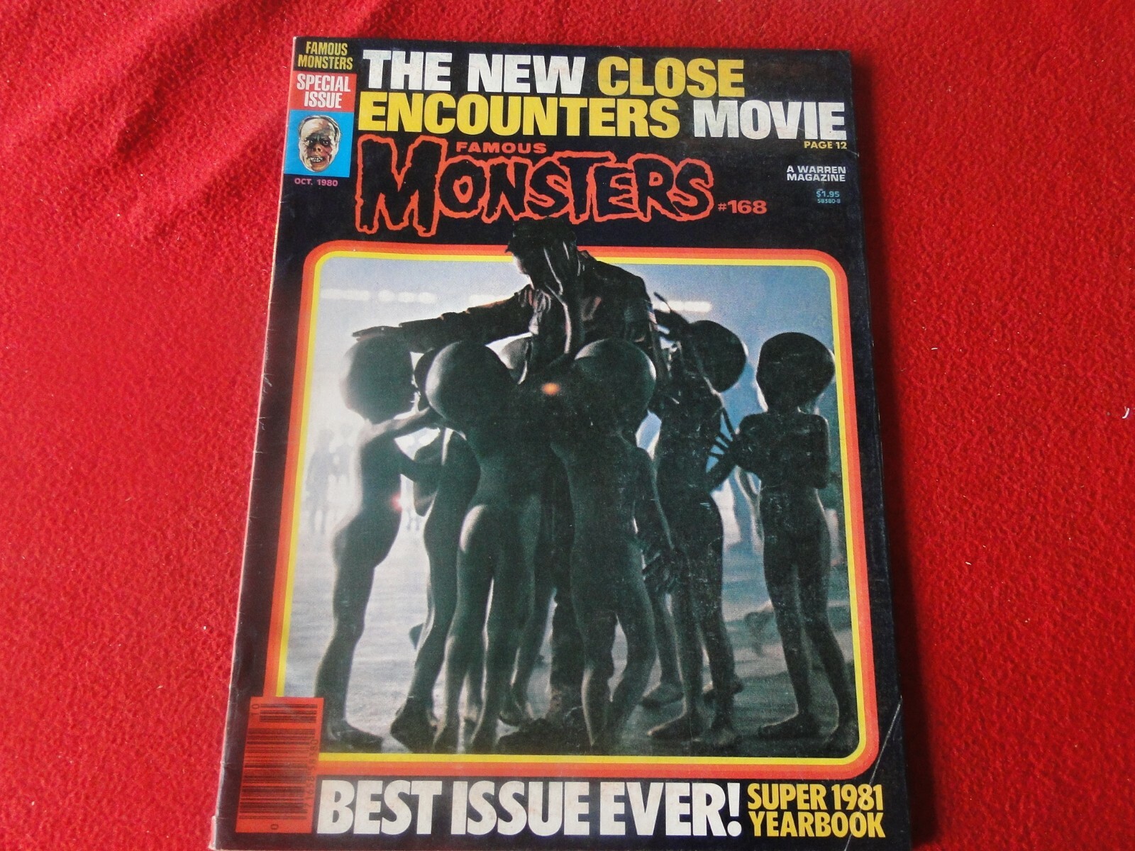 famous MONSTERS マガジン Vintage Horror Monster Magazine Famous Monsters #168 Oct