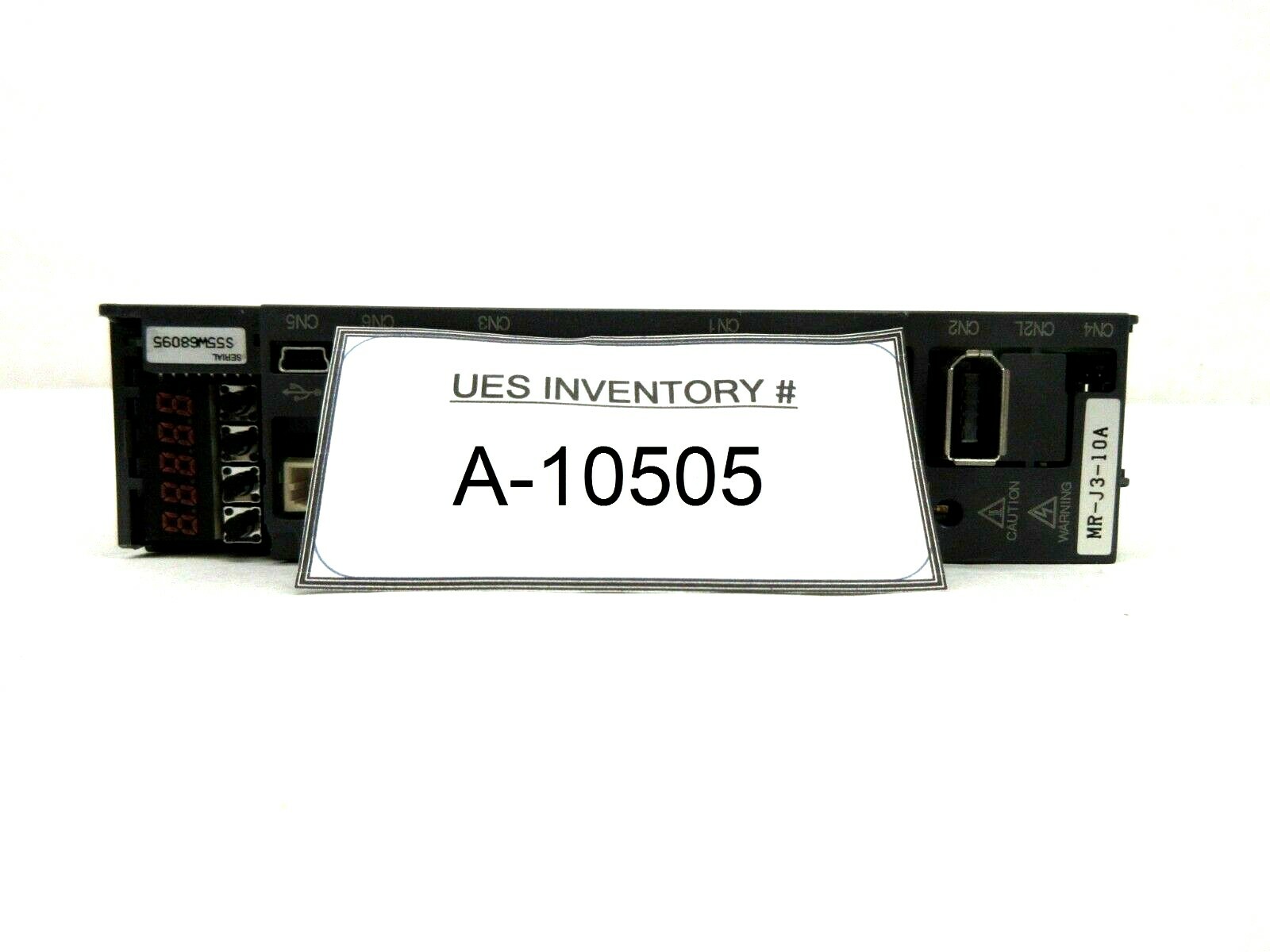 中古 MITSUBISHI AC SERVO MR-J3-10A ACサーボアンプ 100W(R50810CQD030)