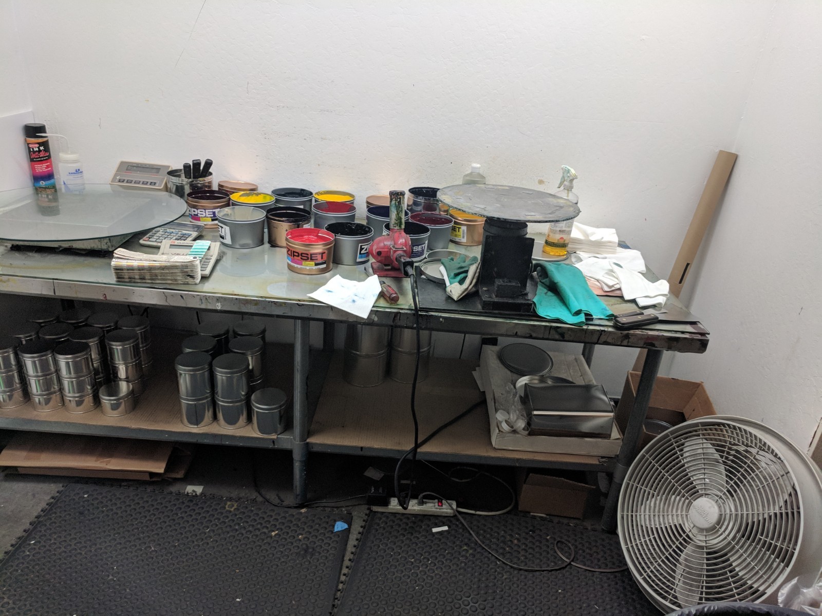 Wholesale Printing Ink and Supplies Distribution Business and Inventory for Sale