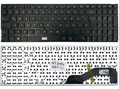 Deutsche - Schwarz Tastatur Keyboard ohne Rahmen kompatibel für Asus K540L