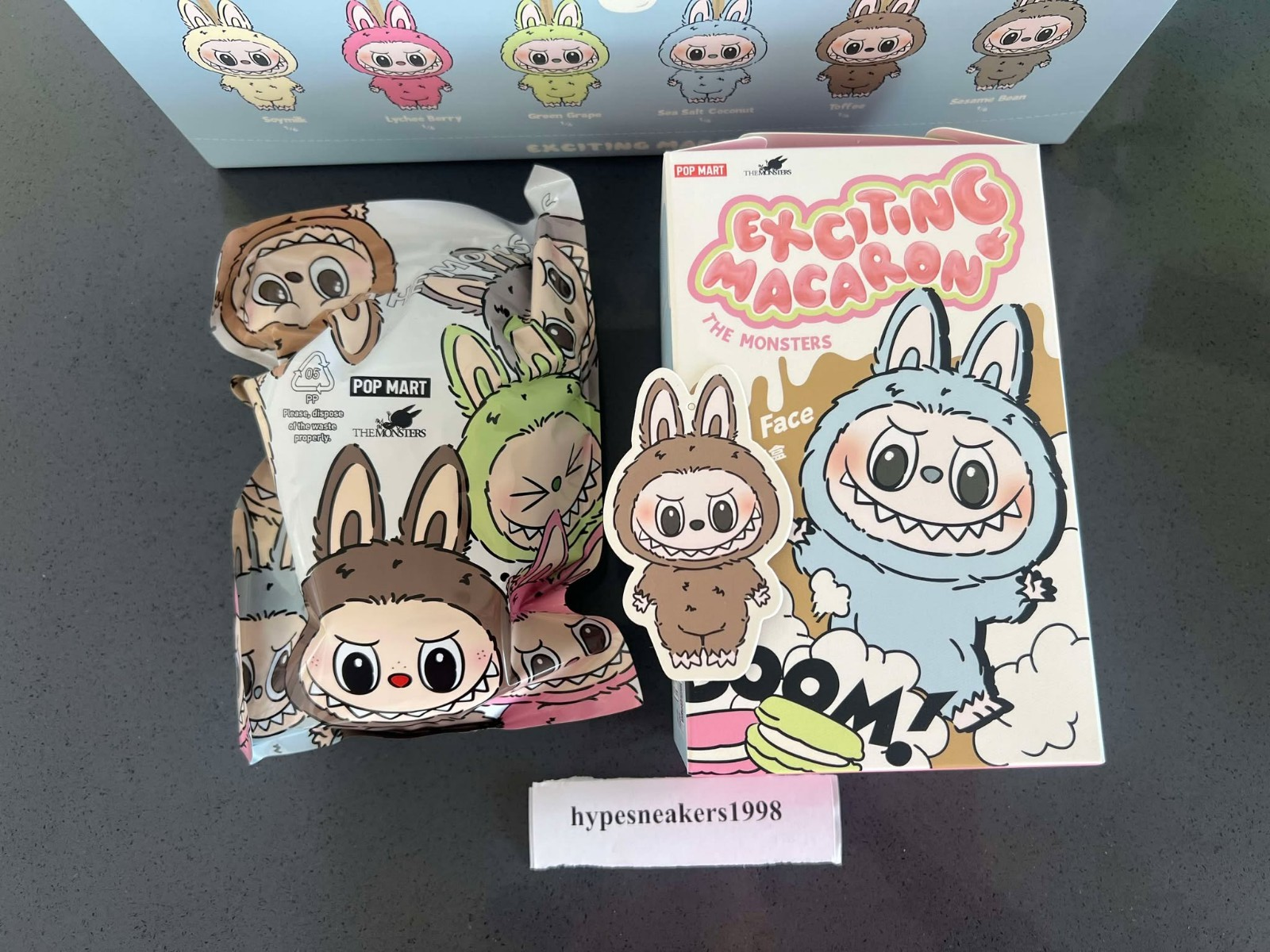 Labubu The Monsters Exciting Macaron Vinyl Face Series