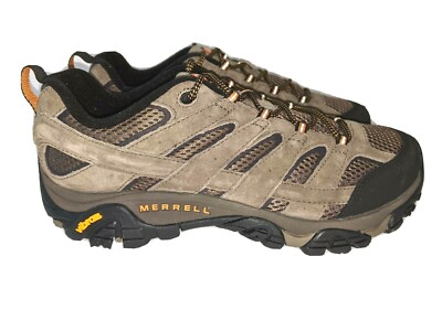 NEW- Merrell Moab 2 Vent Hiking Shoes (Black/Taupe) Men's Size 9.5 M, MSRP $150