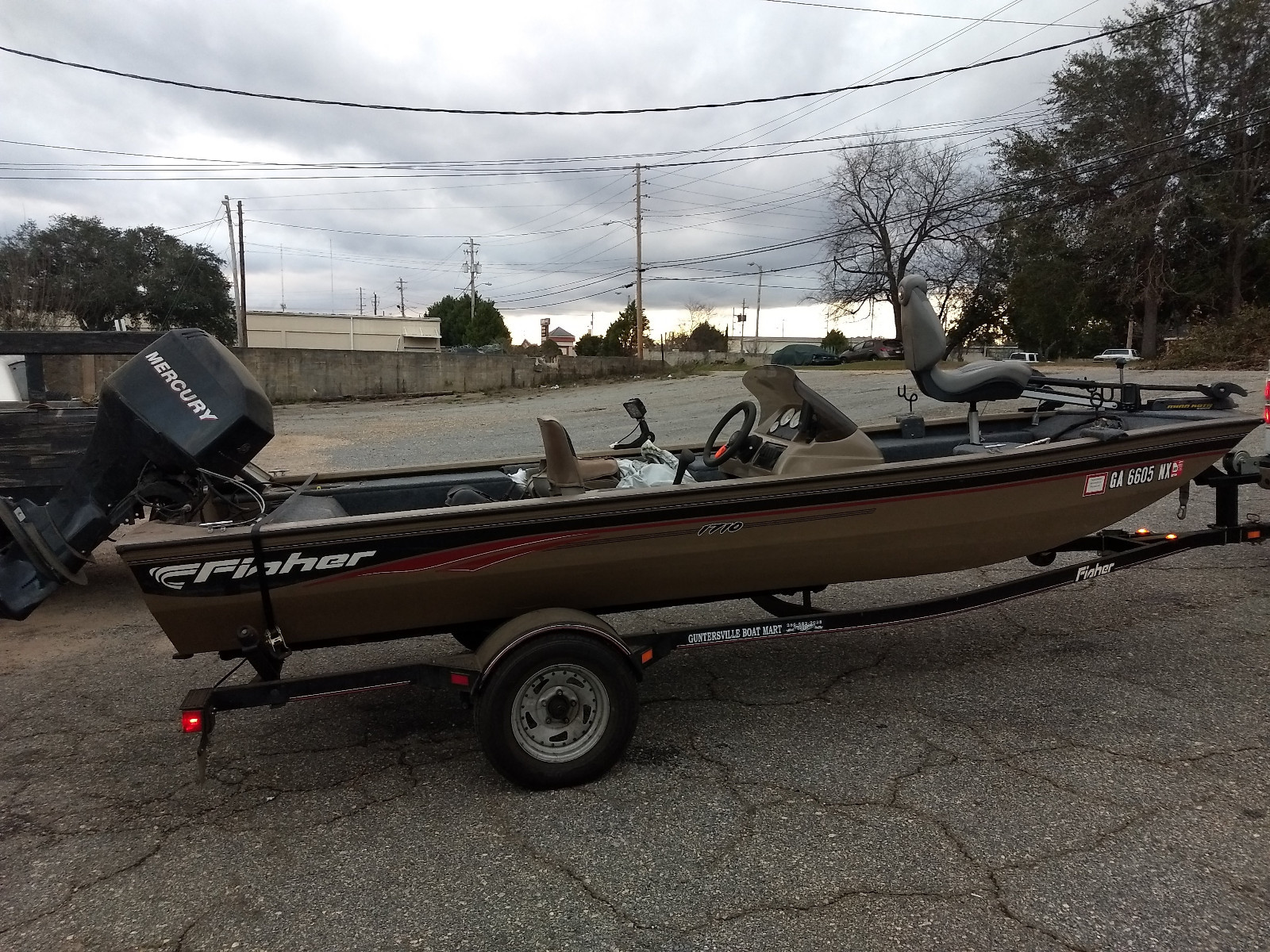 2011 Fisher Boat with trailer 1710 MAKE ME A OFFER