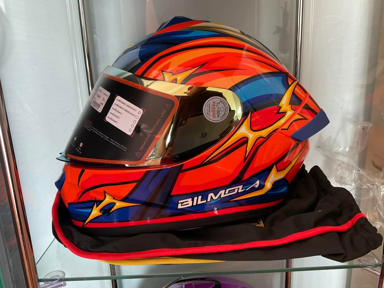Motorcycle helmet Bilmola Dragon Ball Z GOKU Limited Edition