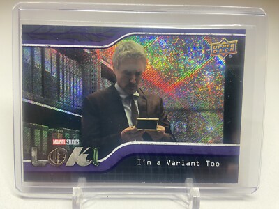 2023 Marvel Studios Upper Deck LOKI Purple Foil #53 I'm A Variant Too