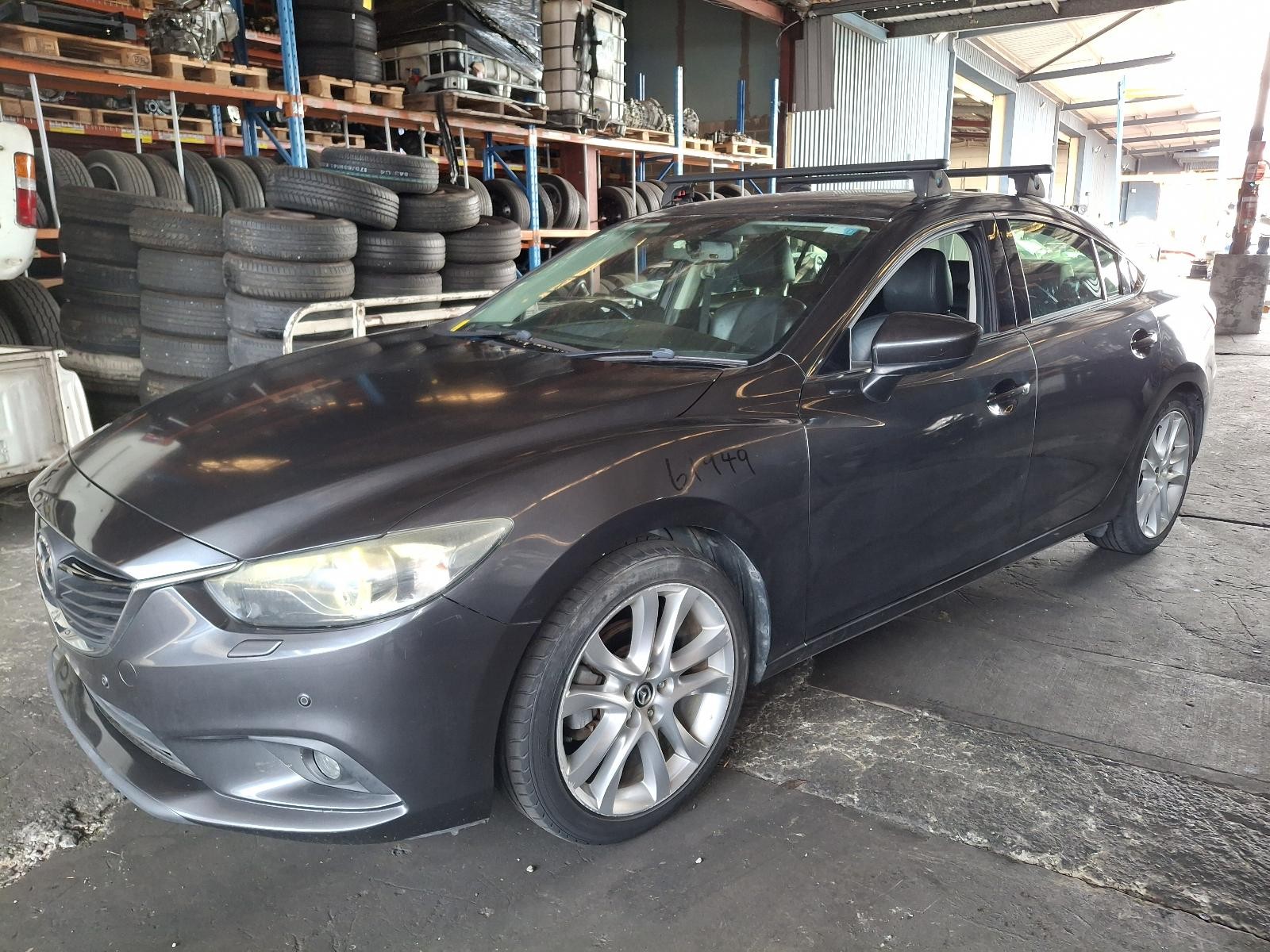2014 Mazda 6 2012-2018 REAR GARNISH BOOTLID GARNISH (CHROME CENTRE) GJ-GL SEDAN 11 image 2