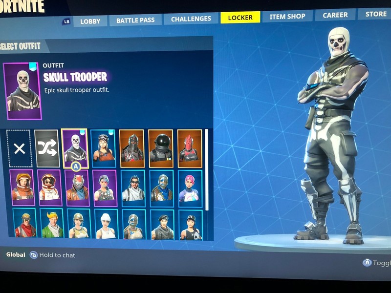 READ DESCIPTION Skull Trooper Fornite Account, Renegade ...