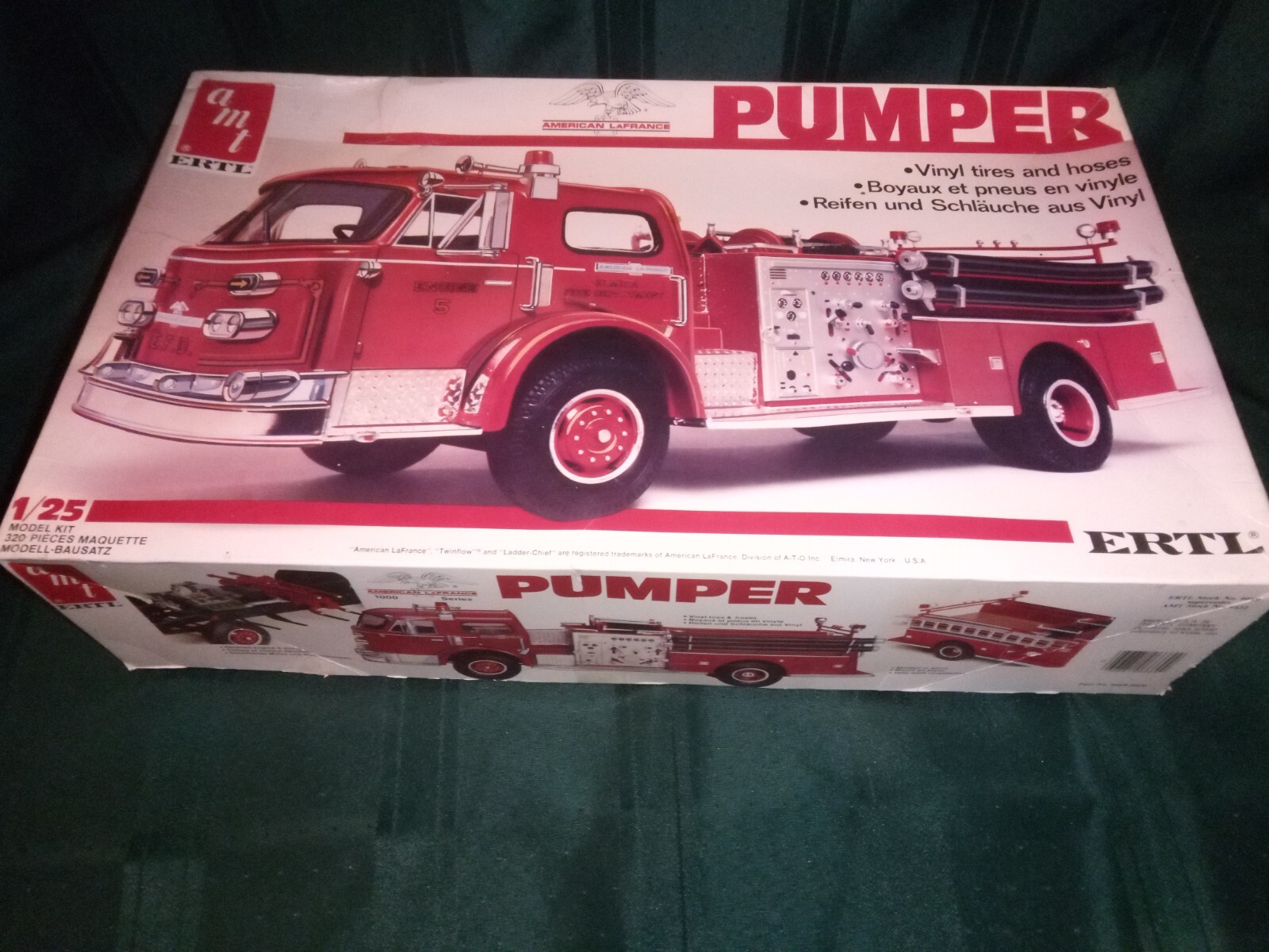 AMT ERTL 1:25 Model Kit American LaFrance PUMPER ENGINE 5