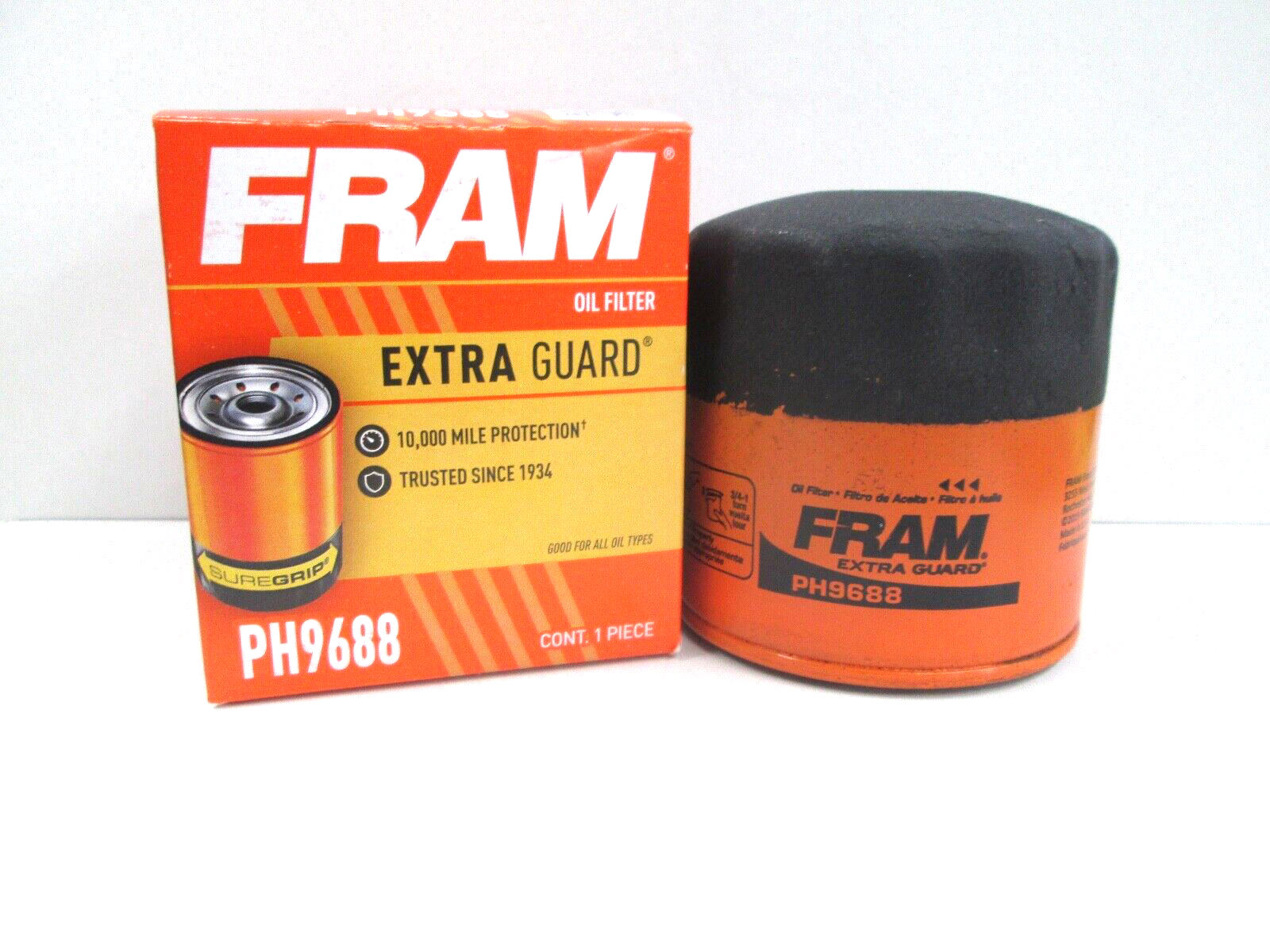 Fram Extra Guard Spin On Oil Filter PH9688 Replacement Oil Filter