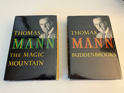 Thomas Mann - THE MAGIC MOUNTAIN & BUDDENBROOKS - 1967/68 Knopf HC/DJ